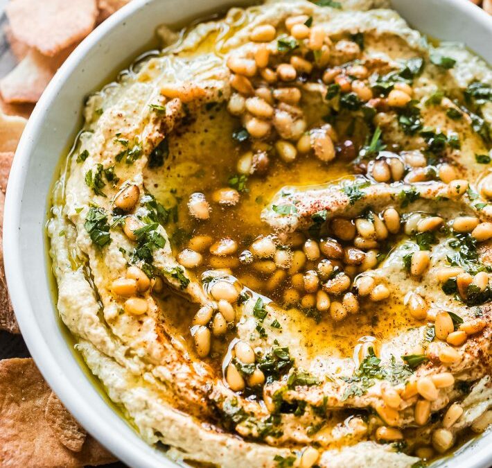 Baba Ganooj (Roasted Eggplant Dip)